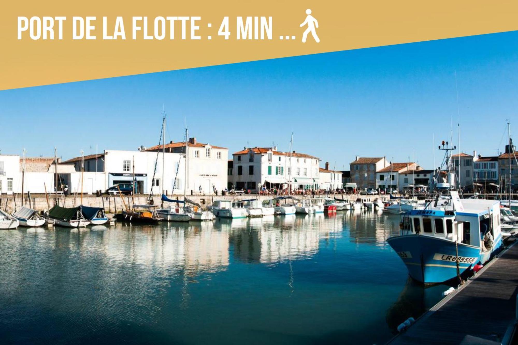 Le Phare Du Bout Du Monde - Logement Proche Du Port La Flotte Eksteriør billede